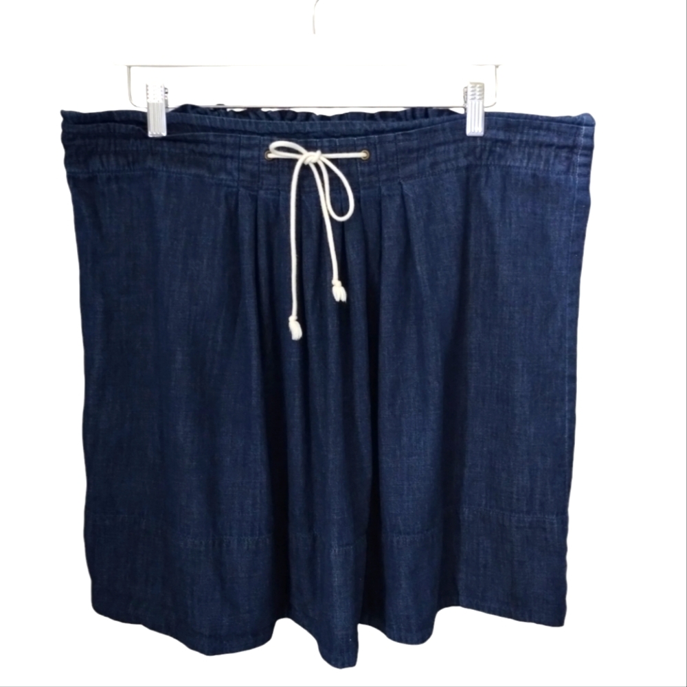 Denim Mini Skirt XXL Merona 2X